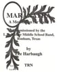 Maranatha Concert Band sheet music cover